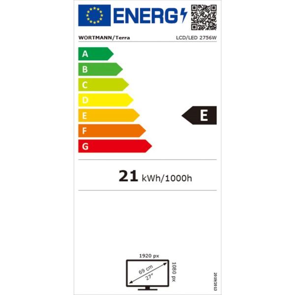 TERRA LCD/LED 2756W PV V3 schwarz GREENLINE PLUS inkl. 36M VOS