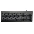TERRA Keyboard 1500 Corded [DE] USB black Copilot QWERTZ, 105 Tasten, kabelgebunden, 1,80m